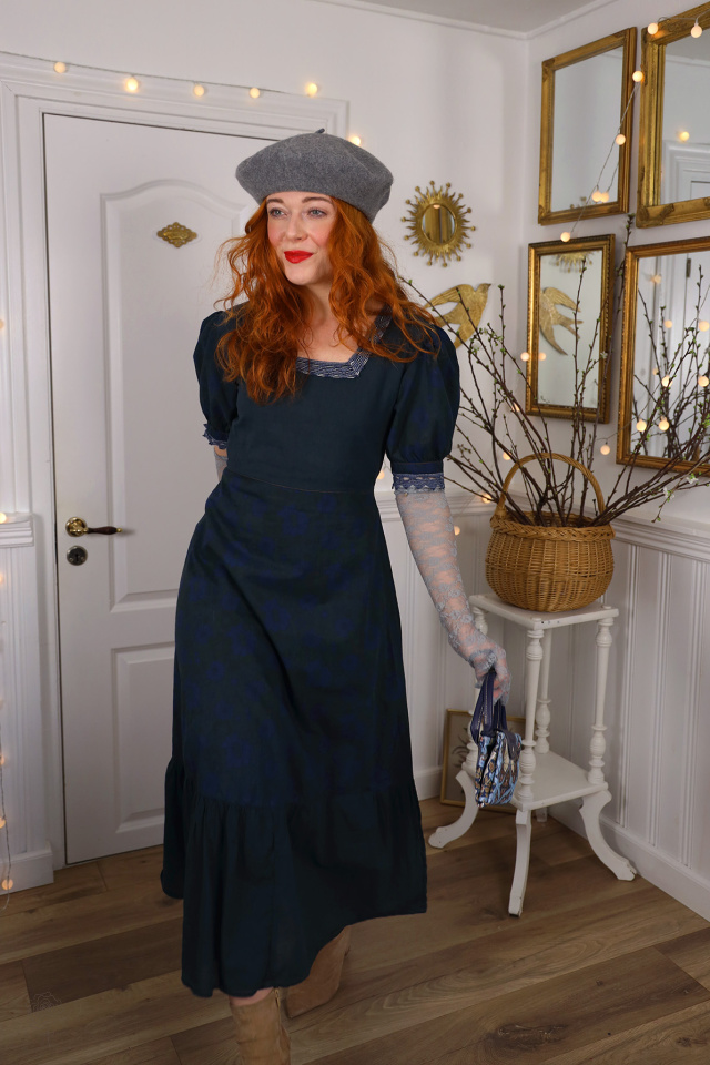 Redyed Yvonne Cotton Dress | S