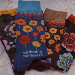 Celebrating Sunflower Socks