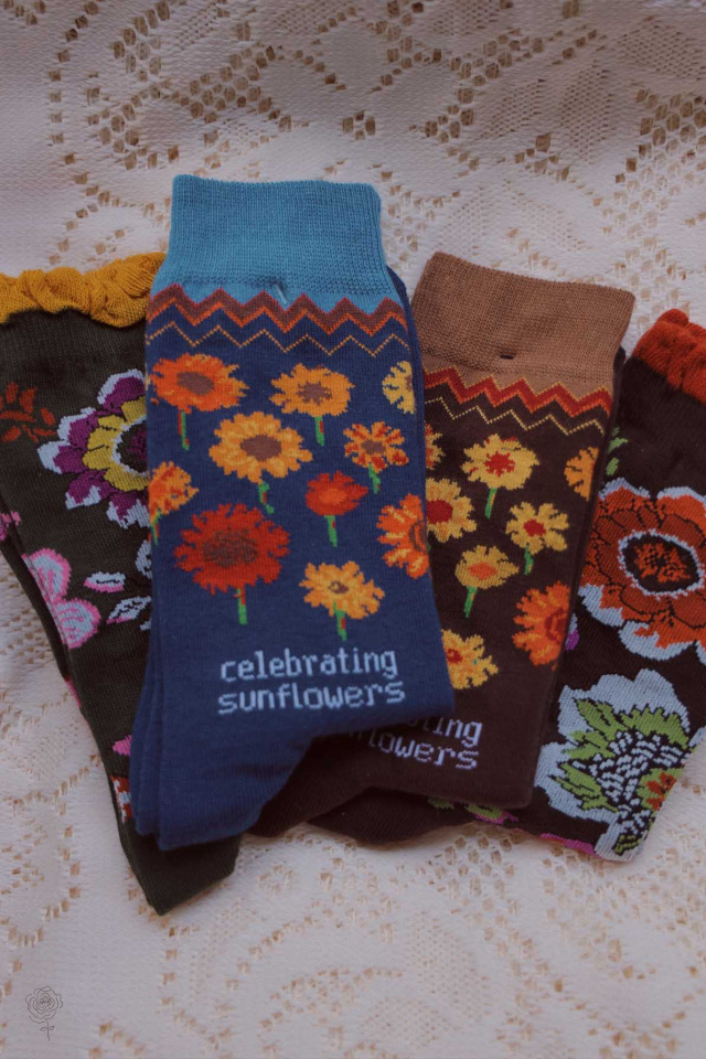 Celebrating Sunflower Socks