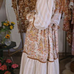 Rita's Floral Fall Recycled Dress | S