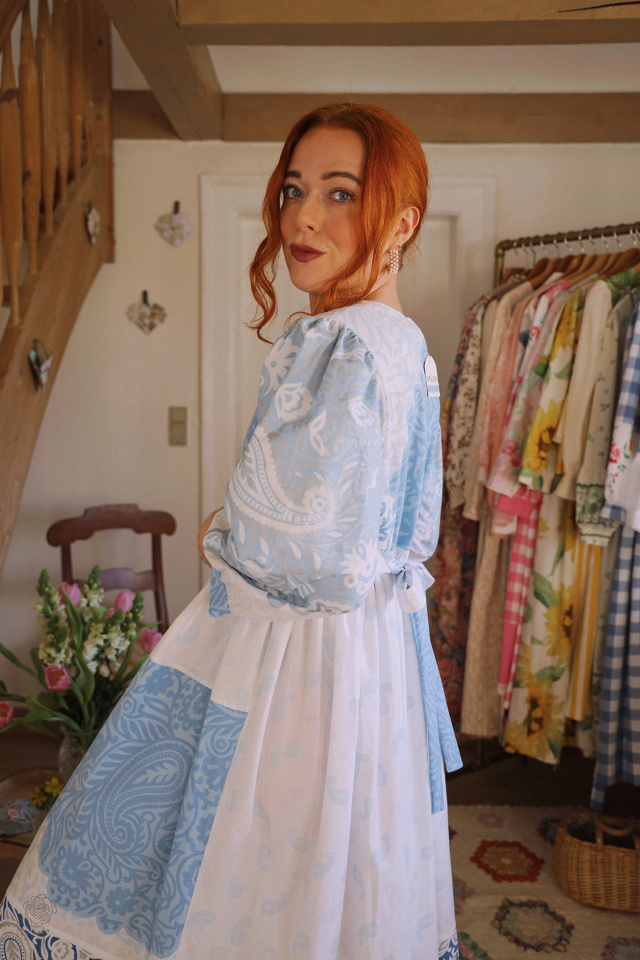 Rita's Greek Sun Recycled Dress | S