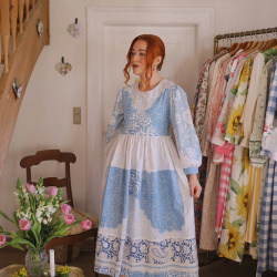 Rita's Greek Sun Recycled Dress | S