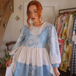 Rita's Greek Sun Recycled Dress | S