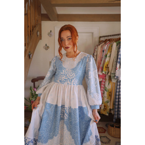 Rita's Greek Sun Recycled Dress | S