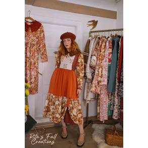 Rita's Fall Fantastic Upcycled Dress | S