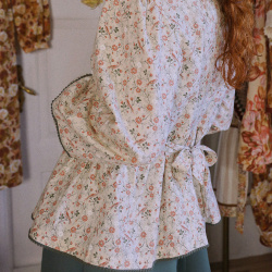 Rita's Romantic Recycled Cotton Blouse | M/L