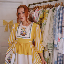 Rita's Spring Chicken Recycled Dress | S