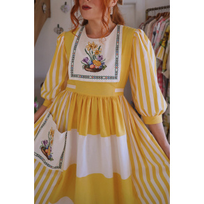 Rita's Spring Chicken Recycled Dress | S