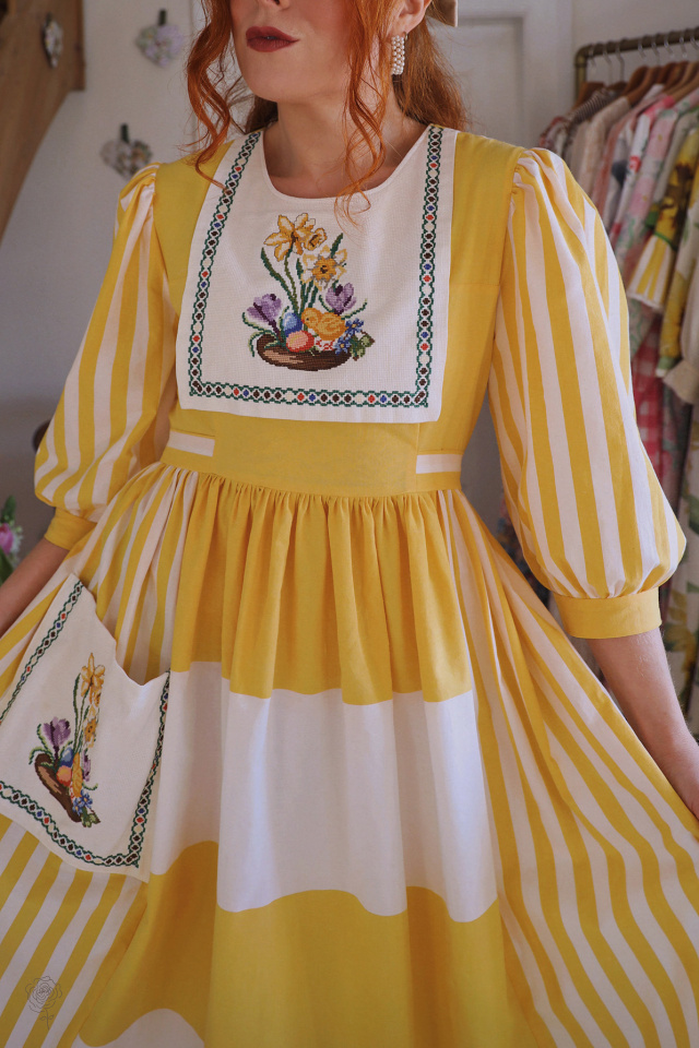 Rita's Spring Chicken Recycled Dress | S