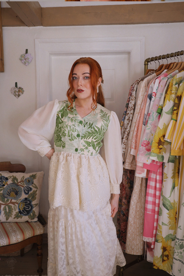 Rita's Spring Greens Dream Top | S