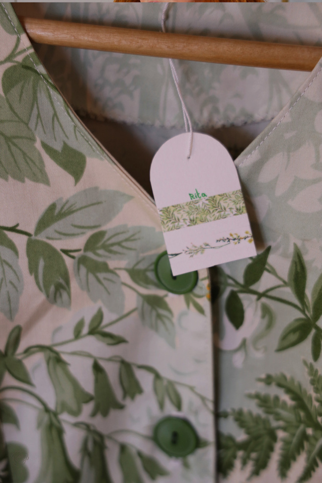 Rita's Spring Greens Dream Top | S