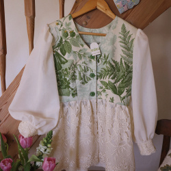 Rita's Spring Greens Dream Top | S