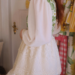 Rita's Spring Greens Dream Top | S