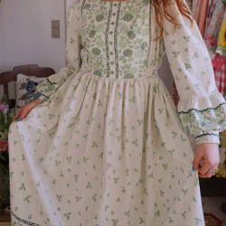 Rita's Spring Green Recycled Dress | M