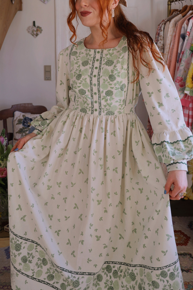 Rita's Spring Green Recycled Dress | M