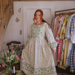 Rita's Spring Green Recycled Dress | M