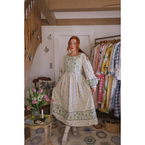 Rita's Spring Green Recycled Dress | M