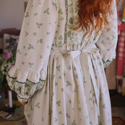 Rita's Spring Green Recycled Dress | M