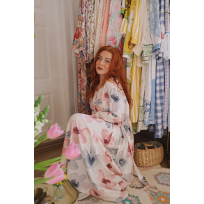 Rita's Watercolour Recycled Dress | L