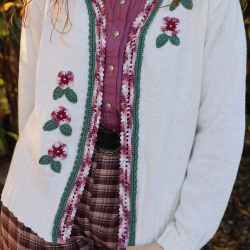 Rita's Reworked White Cardigan | M