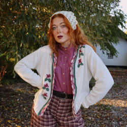 Rita's Reworked White Cardigan | M