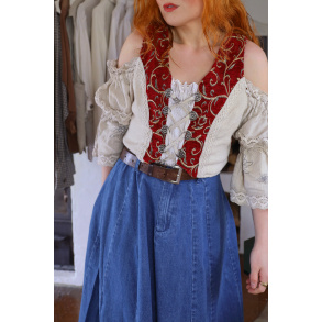 Bridgerton Cottagecore Vintage Top | L