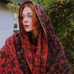 Rose Harvest Scarf &amp; Blanket 