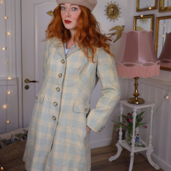 Sage Green &amp; Yellow Retro Jacket | M