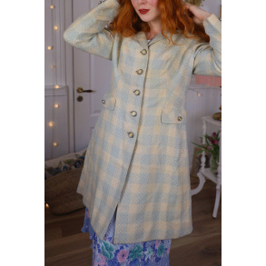 Sage Green & Yellow Retro Jacket | M