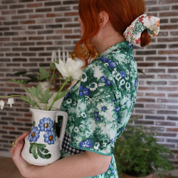 Remade Big Cotton Scrunchie