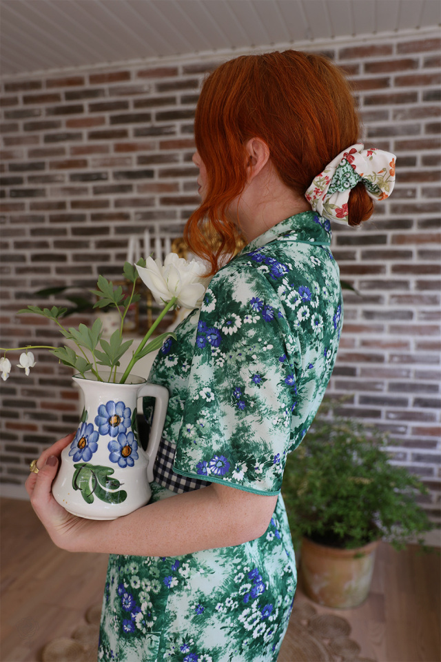 Remade Big Cotton Scrunchie