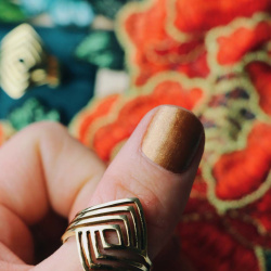 Sees The Day Brass Ring