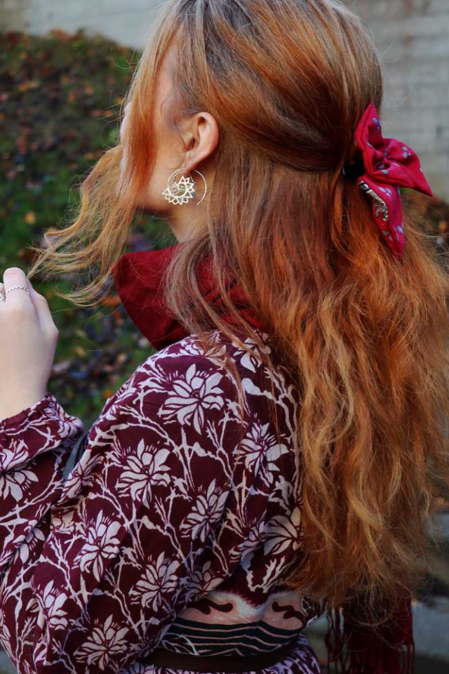 Shina Earrings | Brass &amp; Silver 