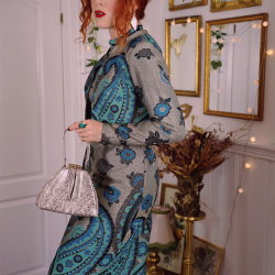 Showstopper Glittery Vintage Maxi | S/M