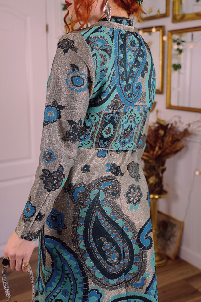 Showstopper Glittery Vintage Maxi | S/M