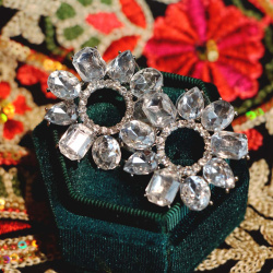 Glass Flowers | Gold &amp; Silver