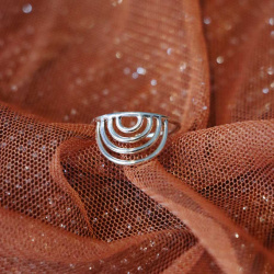 Silver Rainbow Ring