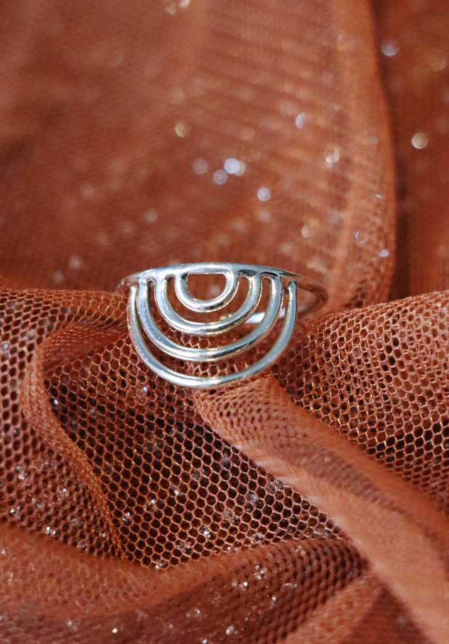 Silver Rainbow Ring