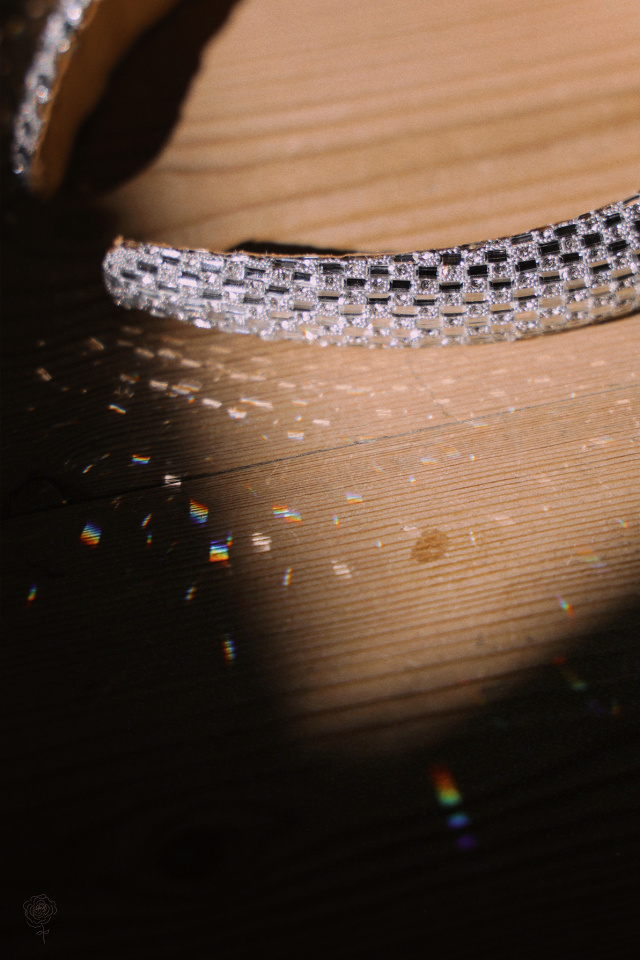 Silver Shimmer Headband