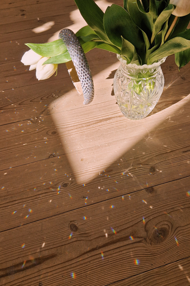 Silver Shimmer Headband