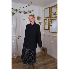 Simple Soft Black Jacket | M