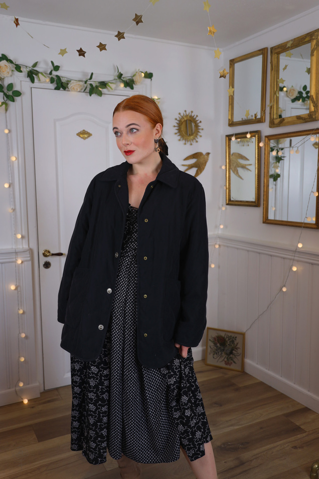 Simple Soft Black Jacket | M