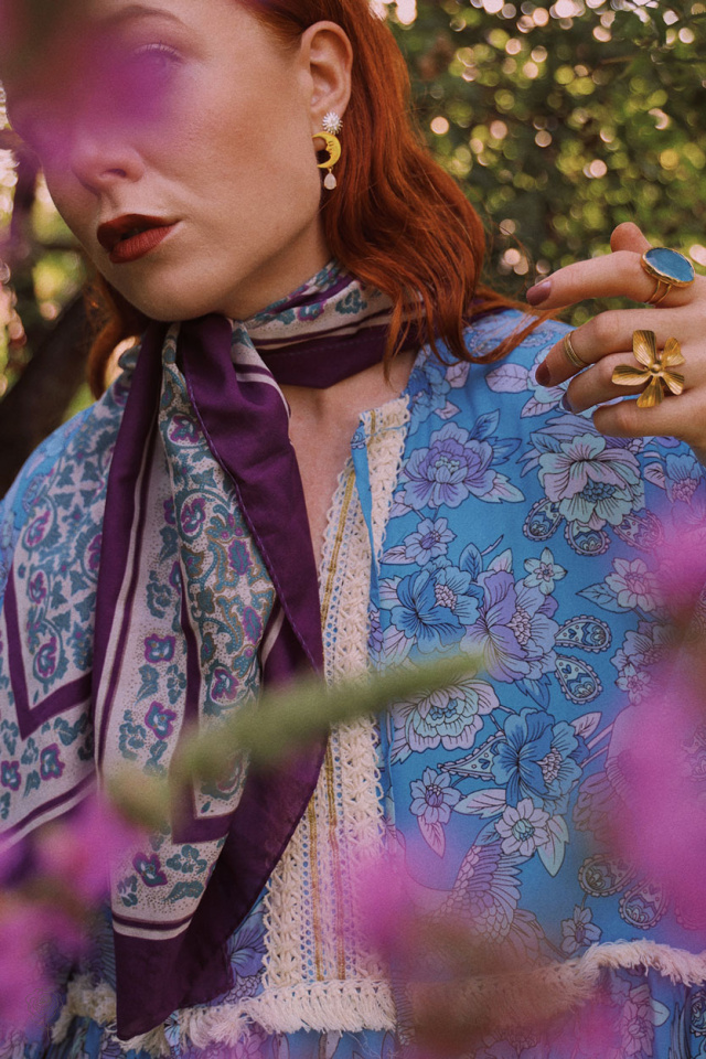 Sleepy Sun | Small Silver Studs