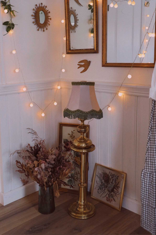 Small Brass Bird Wall Hanging