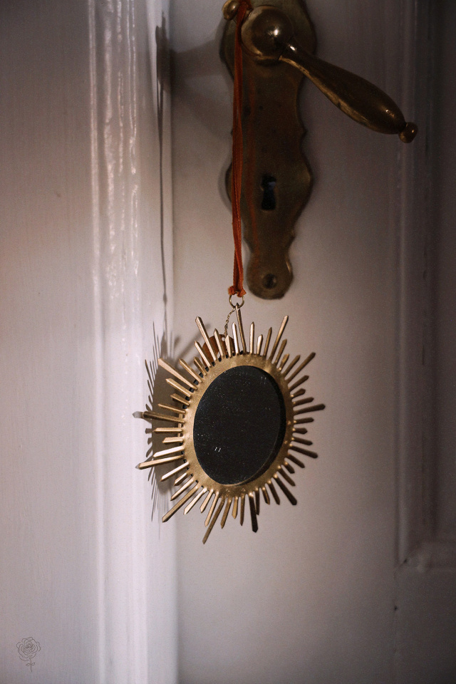 Small Sun Mirror | Wall Decor