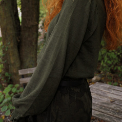 Soft Autumn Moss Sweater 