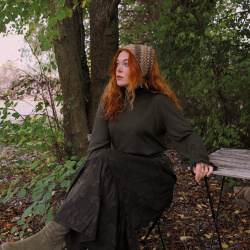 Soft Autumn Moss Sweater 
