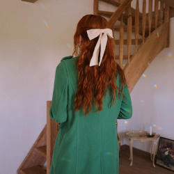 Soft Green Vintage Wool Coat | M