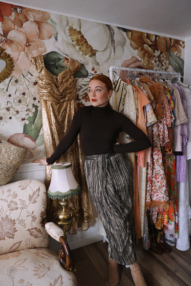 Soft Sunday Mocha Blouse 