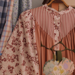 Spring Blossom Plum Blouse | S/M